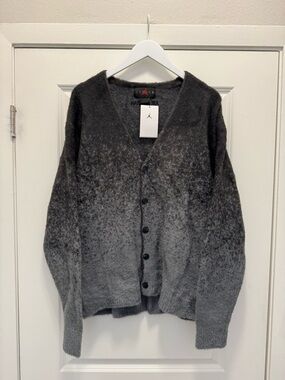 Air Jordan Brand Cardigan Dark Smoke